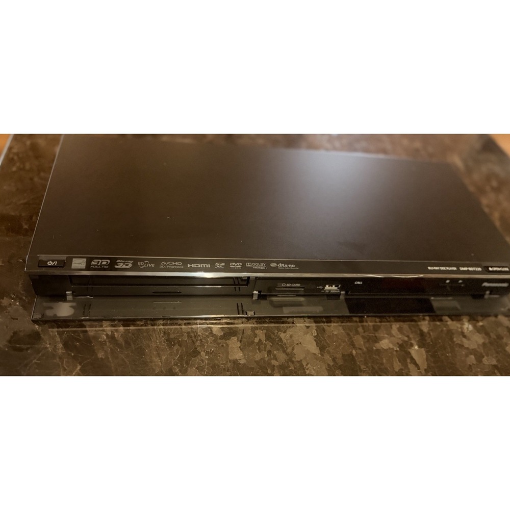 Panasonic DMP-BDT110 3D Blu-Ray Disc Player HDMI Full HD DVD CD Player - Tested